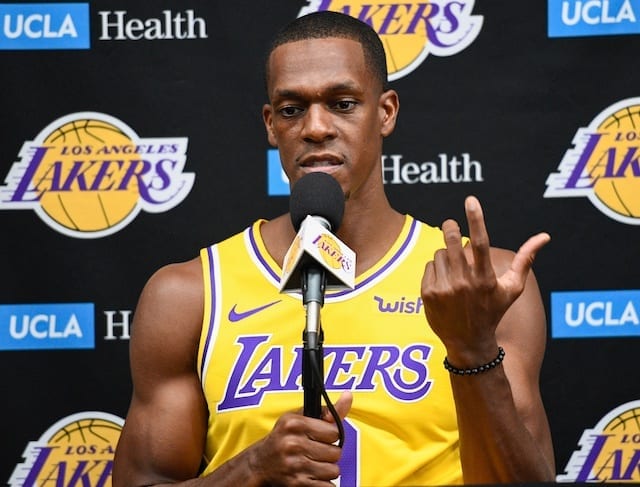 Lakers Injury Update Rajon Rondo Not Expected To Make 2019 20 Nba Season Debut Against Raptors After Workout Lakers Nation
