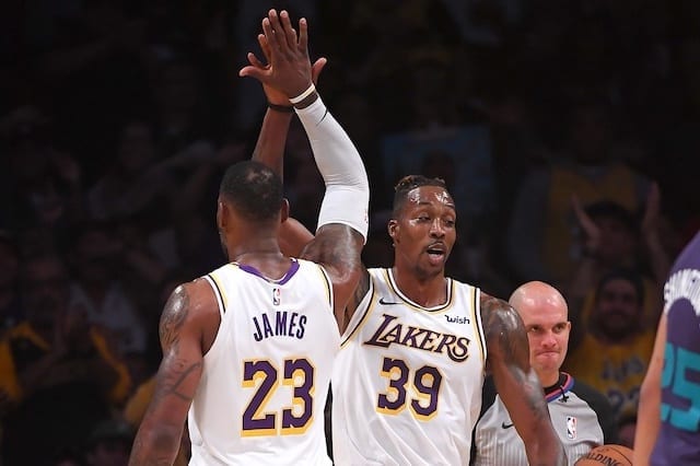 Lakers News: Lebron James Pleased With Dwight Howard’s Play