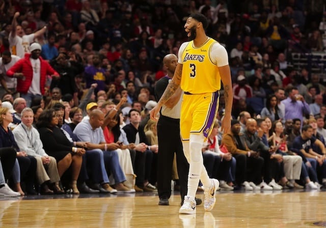 Anthony Davis Thankful For Lakers, Lebron James After First Game Against Pelicans In New Orleans
