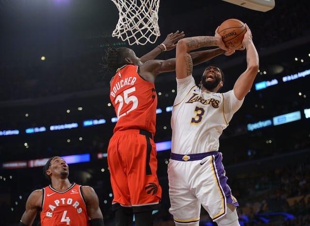 Lakers News: Anthony Davis Discusses Lack Of Offense In Loss To Raptors