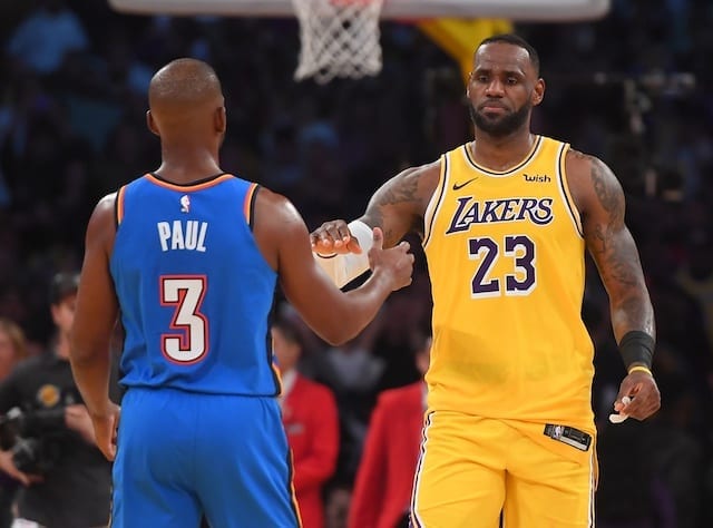 Lakers Vs. Thunder Preview & Tv Info: Aiming For Sixth Straight Win To Start Four-game Road Trip