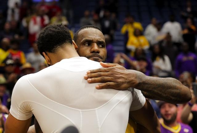 Lakers News: Lebron Glad He Can Help Anthony Davis Secure Win