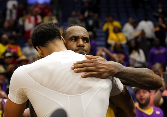 Lakers News: Lebron Glad He Can Help Anthony Davis Secure Win