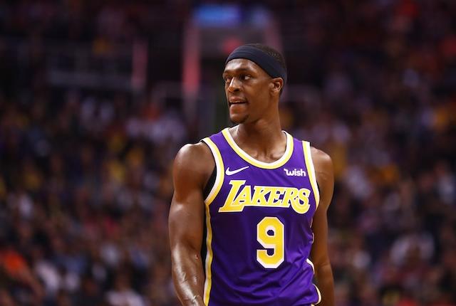 lakers rondo jersey