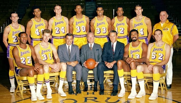 NBA Program: Los Angeles Lakers (1968-69)
