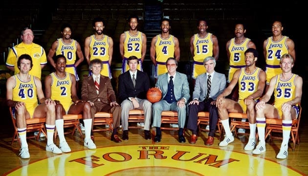SI Photo Blog — Members of the 1981-82 Los Angeles Lakers – Norm