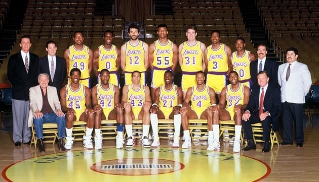 1990-91 Los Angeles Lakers Roster, Stats, Schedule And Results