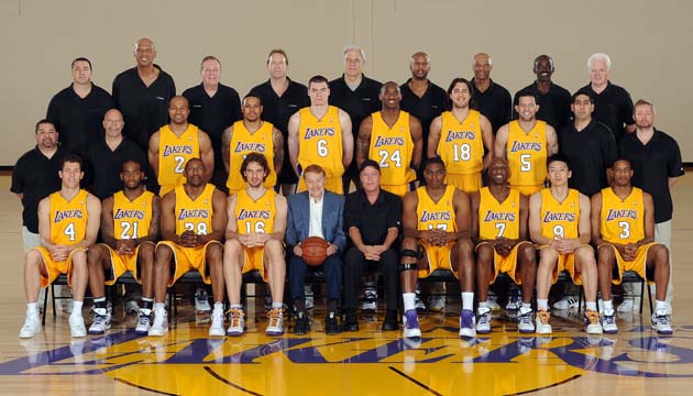 This Day In Lakers History: 2008-09 Championship Team's Media Day