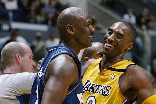 Michael Jordan, Kobe Bryant, Lakers