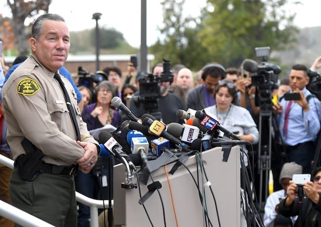 Los Angeles County Sheriff Alex Villanueva