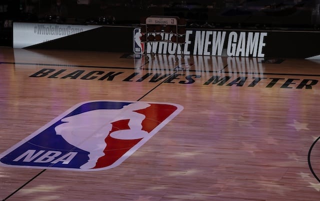 NBA court, Black Lives Matter, NBA restart