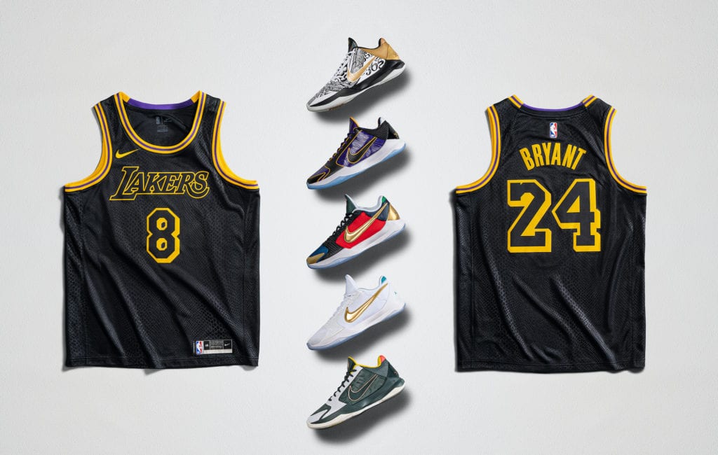 Kobe Bryant jersey, Nike Kobe 5 Protros, Mamba Week