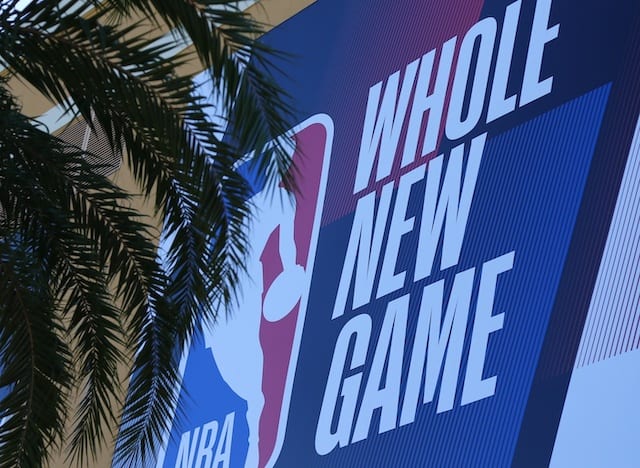 Whole New Game sign, 2020 NBA Playoffs