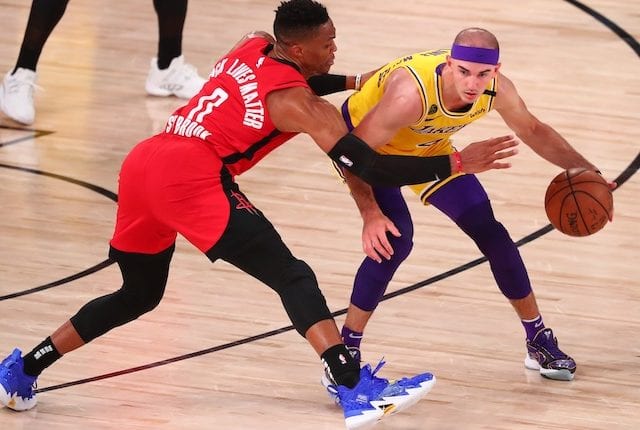 Alex Caruso, Russell Westbrook