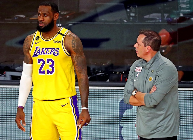 Frank Vogel says LeBron James at center will be part of Lakers