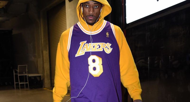DeMar DeRozan, Kobe Bryant retro jersey, Lakers