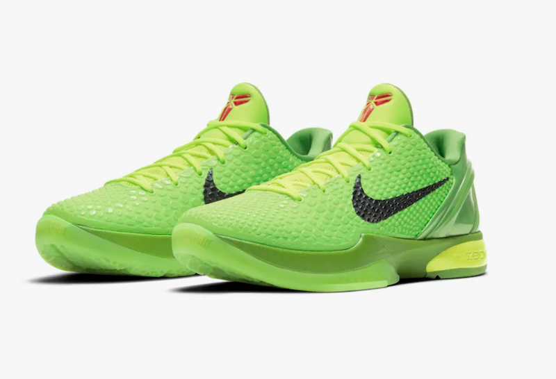 Nike Kobe 6 protro Grinch