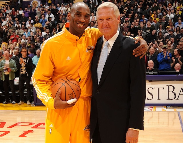 Kobe Bryant, Jerry West, Lakers