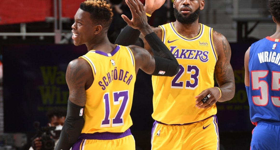 Los Angeles Lakers 2018-19 NBA Regular Season Schedule