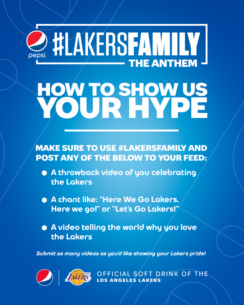 Lakers, Pepsi