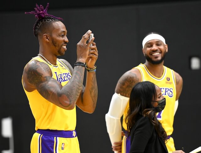 Lakers Re-Signing Update on Carmelo Anthony and Dwight Howard +