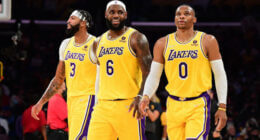 Anthony Davis LeBron James Russell Westbrook Lakers