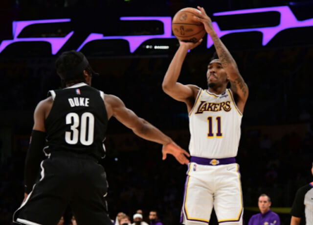 Recap: Malik Monk Catches Fire But Lakers Lose First Preseason
