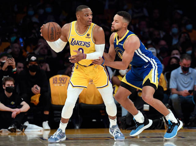 Russell Westbrook starts for Lakers on Opening Night vs. Warriors