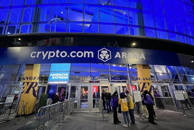 Lakers News: Crypto.com Arena Signs Placed Outside Of Staples