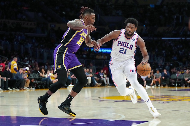 Recap: Lakers Fight Until End But Fall To 76ers Without LeBron James