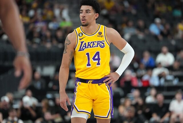 lakers line up 2023