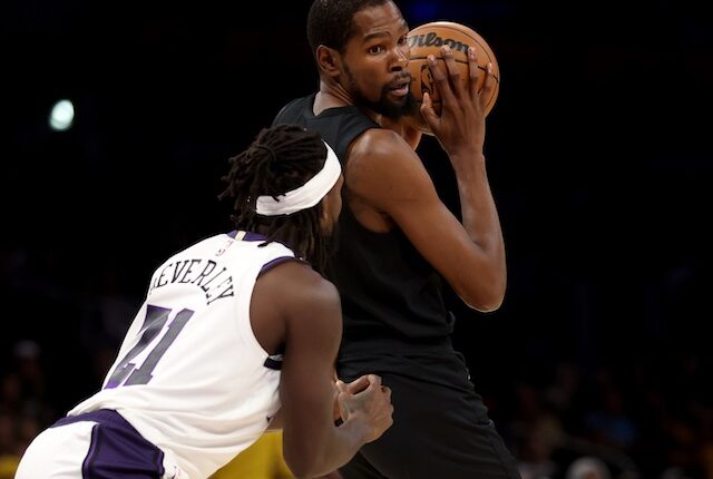 Kevin Durant, Patrick Beverley, Lakers, Nets