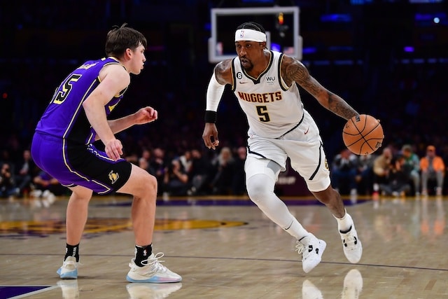 Had to give them that b**t whipping” - Kentavious Caldwell-Pope gives  hilarious take on Lakers-Nuggets rivalry