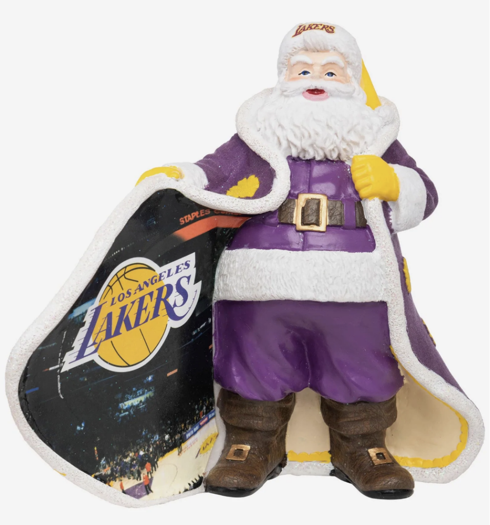 Lakers Santa figure, FOCO
