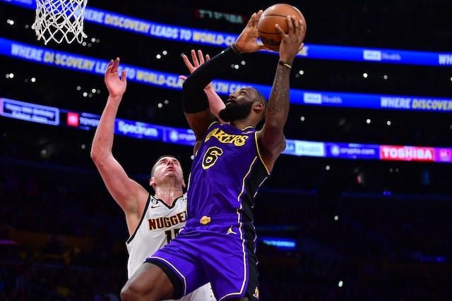 LeBron James Nikola Jokic Lakers Nuggets