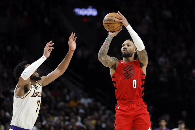 Damian Lillard Named Reserve for 2020 NBA All-Star Game, Compete