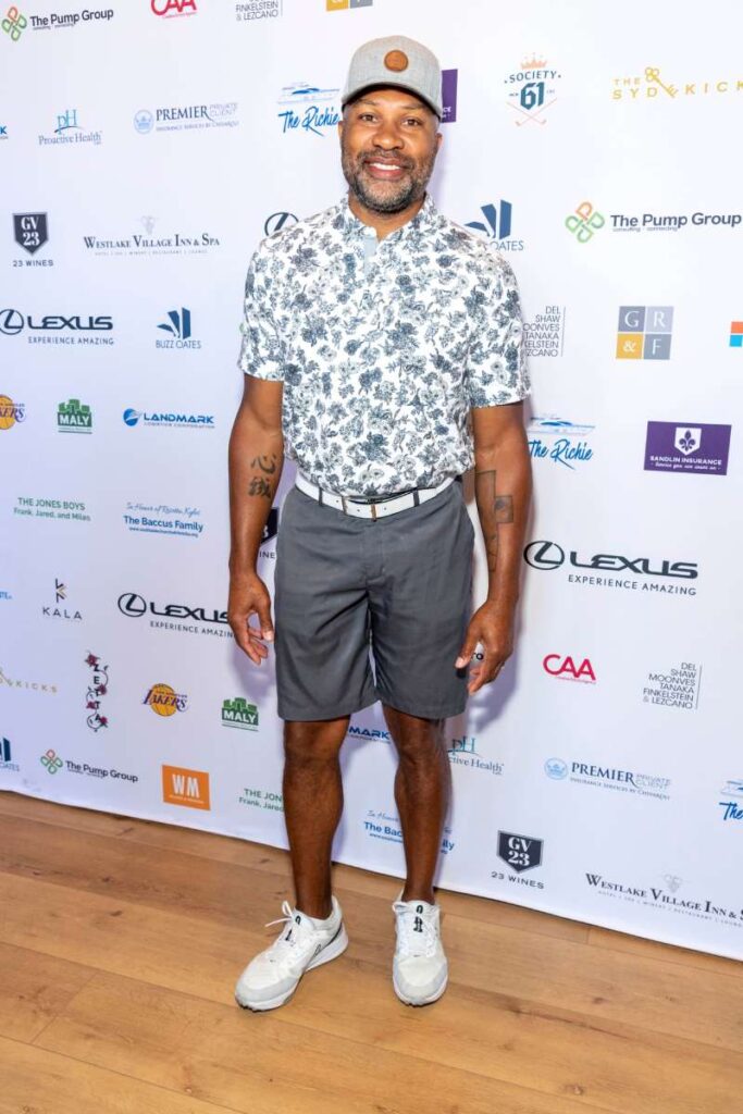 Derek Fisher at the 9th Annual Cedric The Entertainer Celebrity Golf Classic in 2022