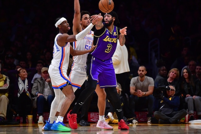 Recap: Anthony Davis Leads Lakers To Massive Win Over Thunder To Get To .500