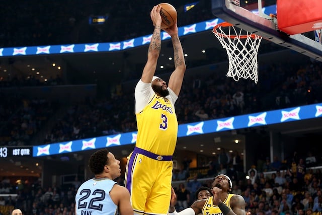 Anthony Davis, Lakers, Grizzlies