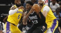 Desmond Bane Wears LeBron James Nikes During Lakers-Grizzlies Playoffs