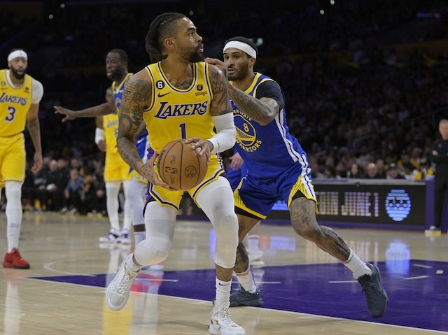 Warriors D'Angelo Russell is putting up numbers, but what's his