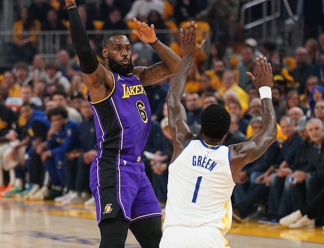 Warriors' JaMychal Green Says LeBron James' Comments About the Lakers Not  Flopping Are 'Cap