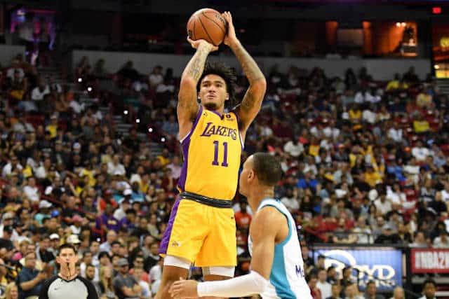 Jalen Hood-Schifino catches Lakers' eyes on first day of camp