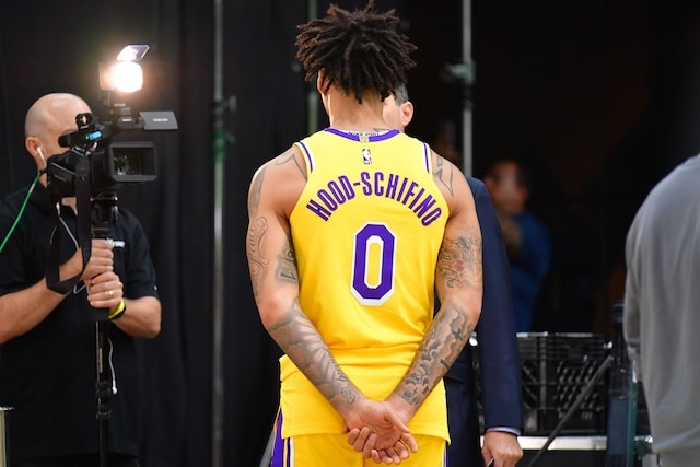 Jalen Hood-Schifino Stood Out To D’Angelo Russell & Austin Reaves In Lakers’ First Practice