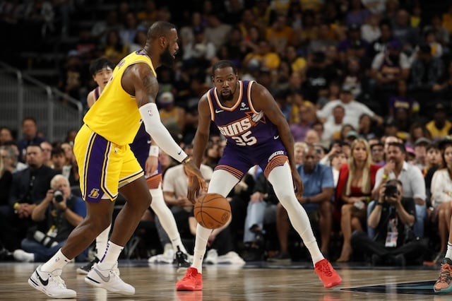 Are LeBron James and Kevin Durant playing tonight? Lakers vs. Suns