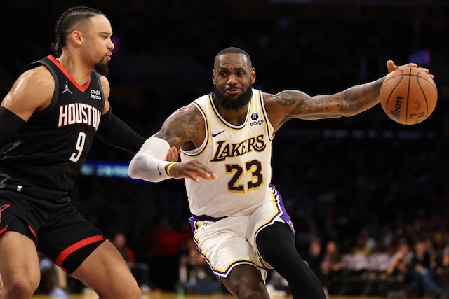 Recap: Austin Reaves & LeBron James Come Up Clutch To Help Lakers Beat Rockets