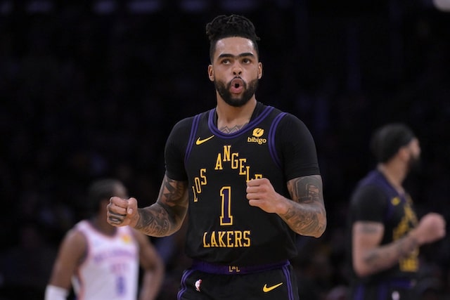 D'Angelo Russell Credits Lakers Starters For Playing 'High-Level ...