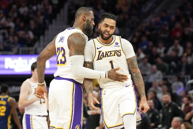 LeBron James, D'Angelo Russell, Lakers