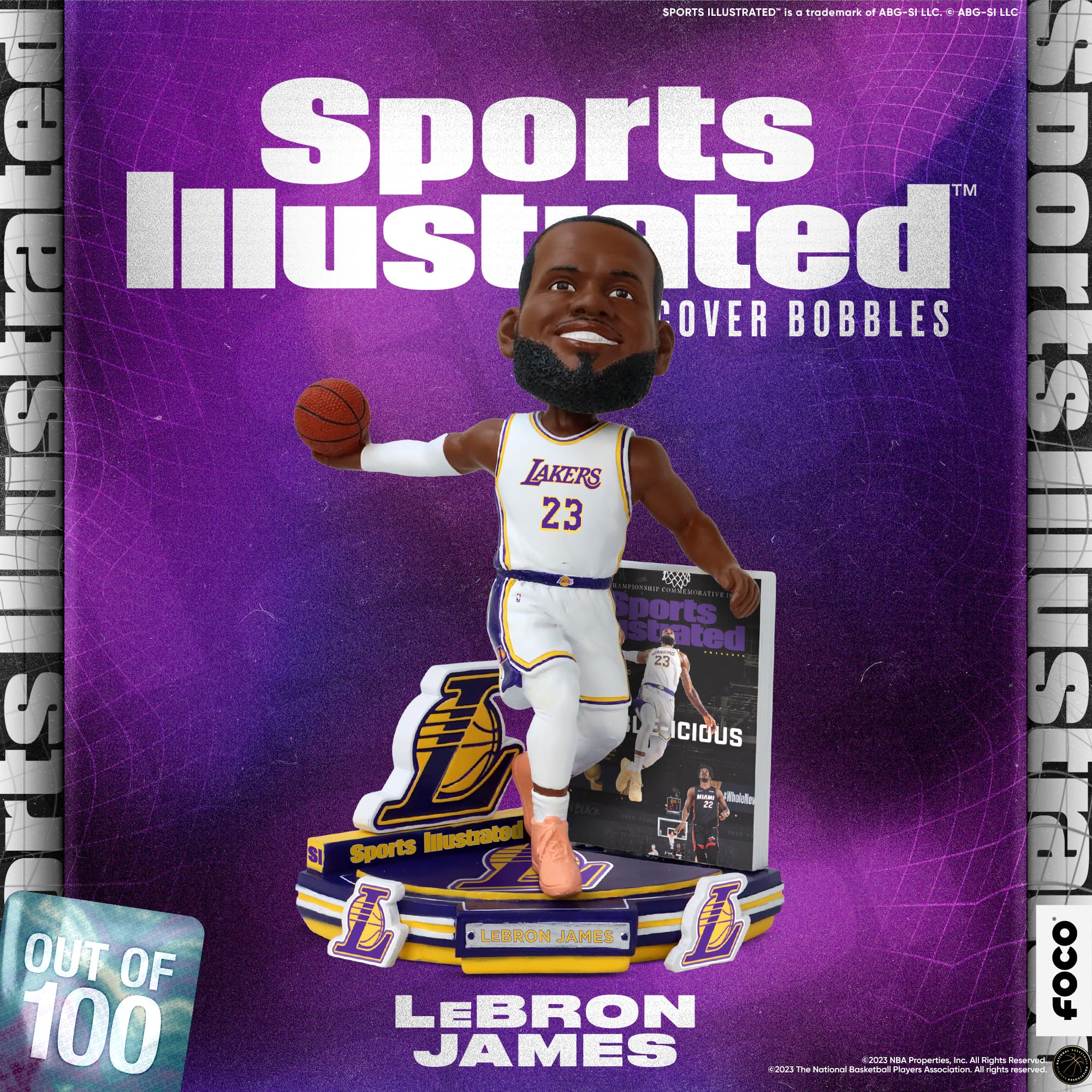 FOCO Selling LeBron James Bobbleheads For Sports Illustrated Cover ...