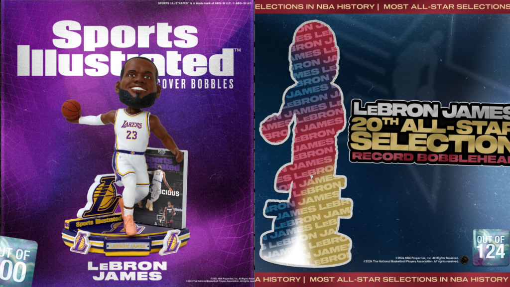 LeBron James bobbleheads, FOCO